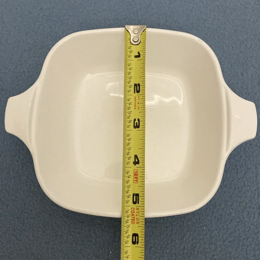VTG Corning Ware Blue Cornflower Petite Pan (P-41)‎ Set Of 2 with 1 Plastic Lid